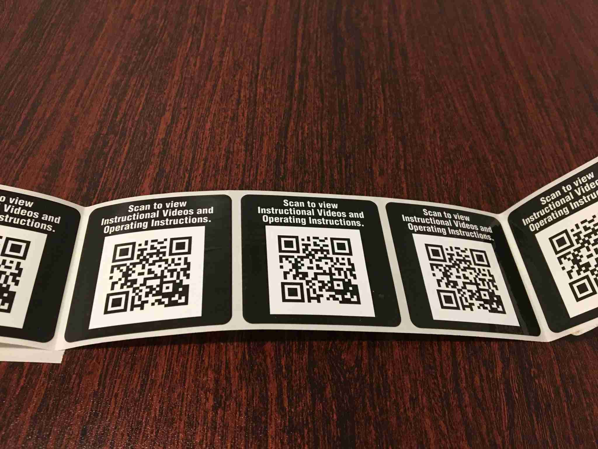 In tem QR code trong thương mại